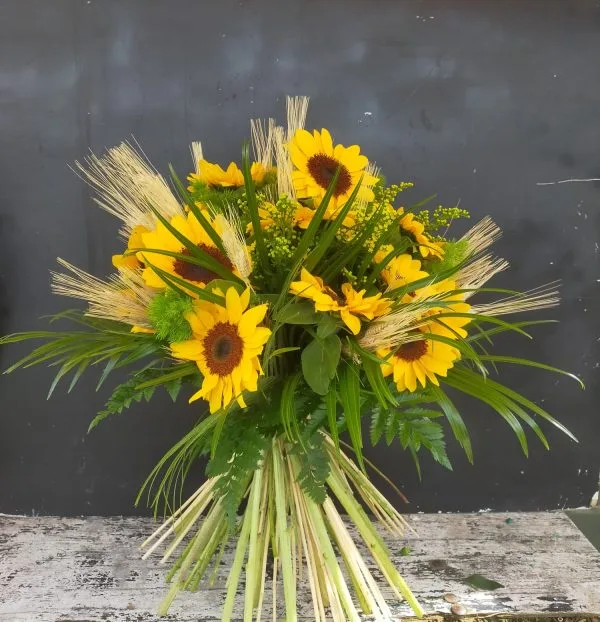Mazzo di girasoli