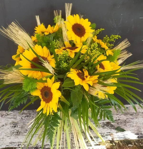 Mazzo di girasoli - immagine 3