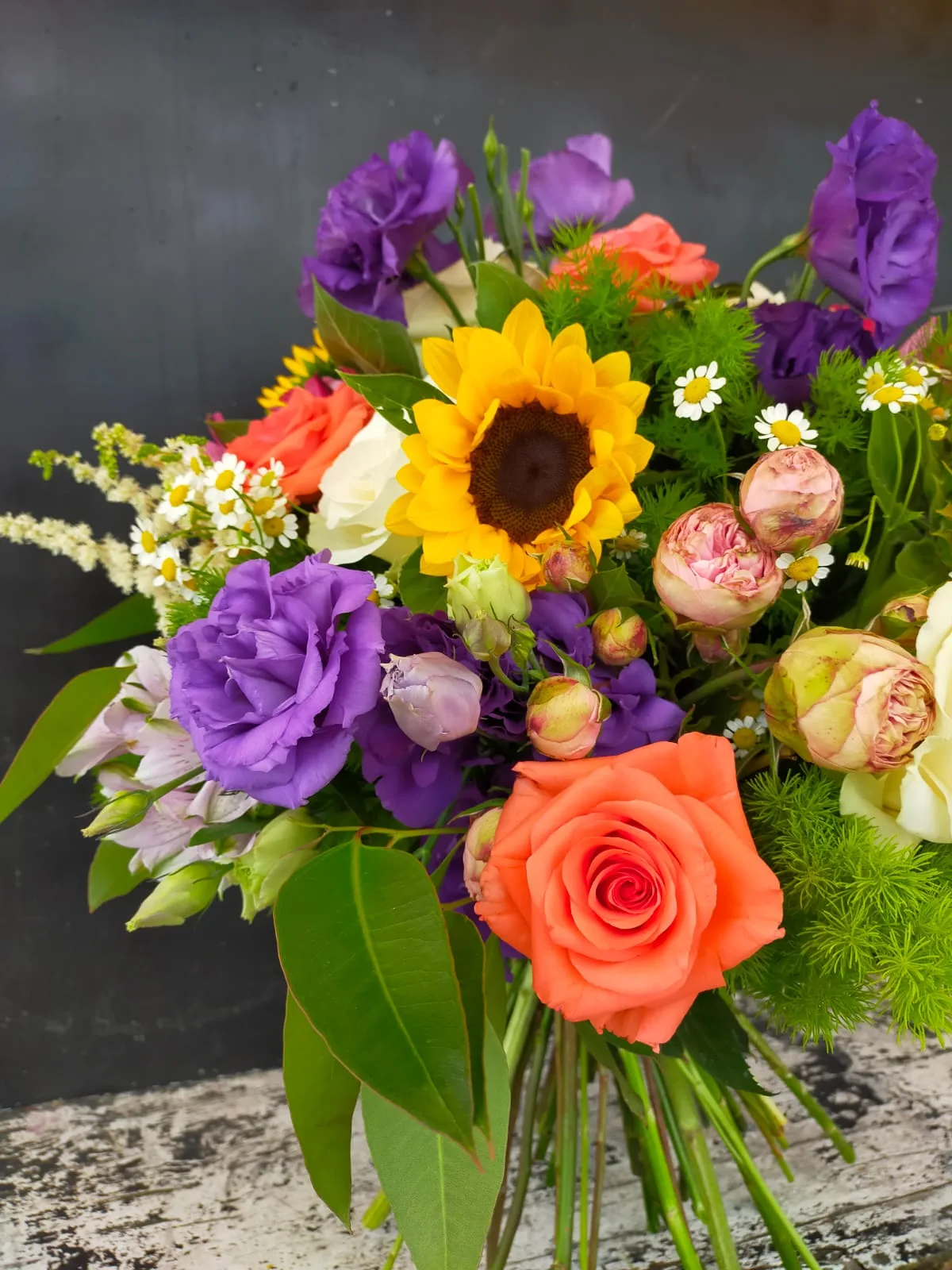 Mazzo di fiori Arcobaleno - immagine 2