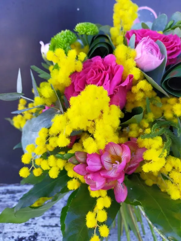 Composizione fiori per eventi Roma