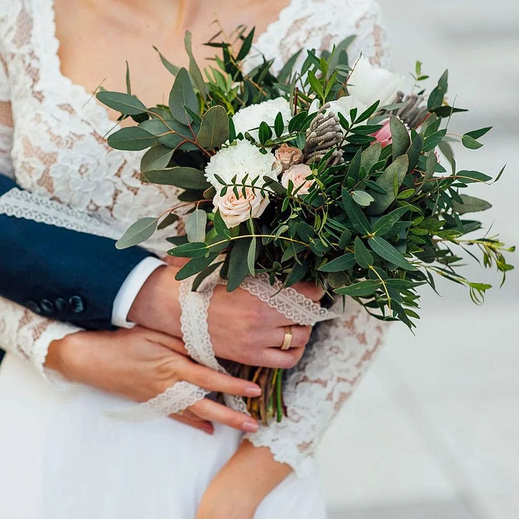 Matrimoni e Eventi - Il bouquet a Le Rughe -Formello - De Luca Fiori